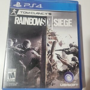 Tom Clancy's Rainbow Six Siege for PS4 - Blue Ubisoft Case
